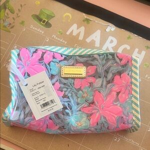 Lilly Pulitzer Pencil Pouch in Beachside Haven